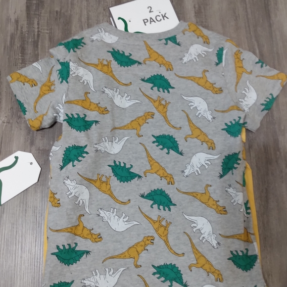 2 Pack of Dinosaur Shirts - Picture 2 of 4